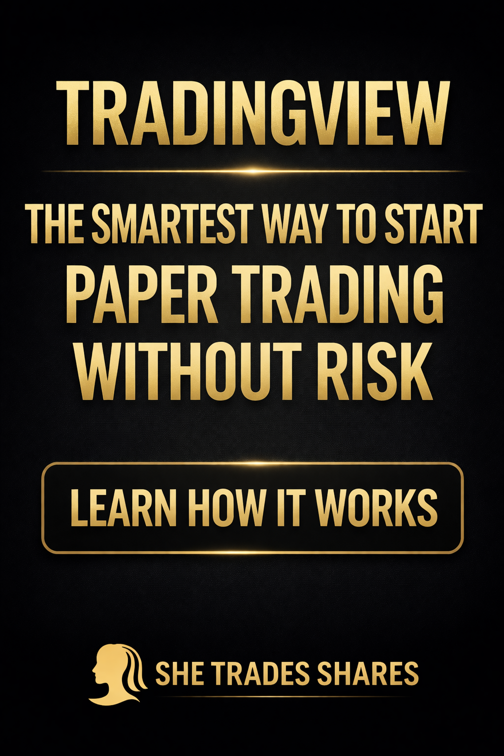 TradingView paper trading for beginners showing how to start trading without risk with a step by step learning approach
